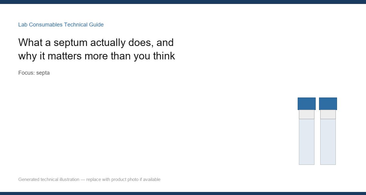 What a septum actually does, and why it matters more than you think